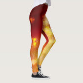 Leggings Flamme du ciel nocturne (Droite)