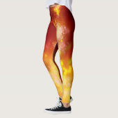 Leggings Flamme du ciel nocturne (Gauche)