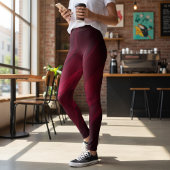 Leggings Flamme Écarlate Abstrait