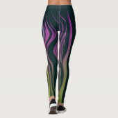 Leggings Flamme les jambes des femmes (Dos)