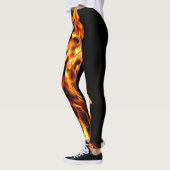 Leggings Flamme orange (Gauche)
