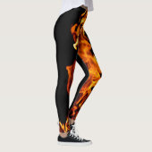 Leggings Flamme orange (Droite)