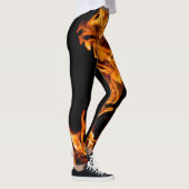 Leggings Flamme orange (Droite)