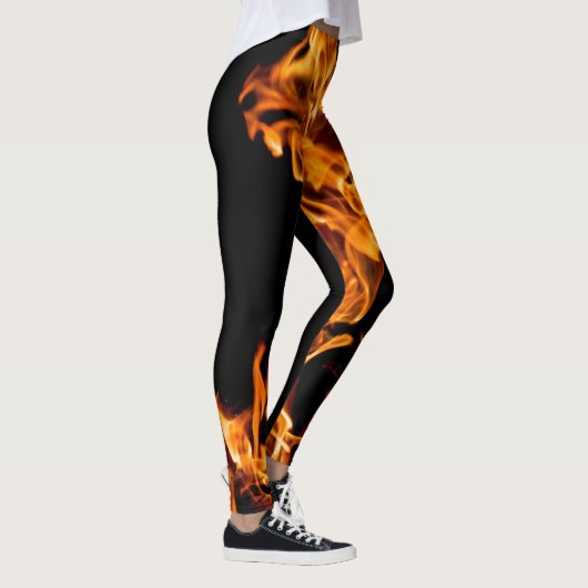 Leggings Flamme orange (Droite)