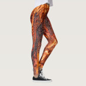 Leggings Flamme orange (Droite)