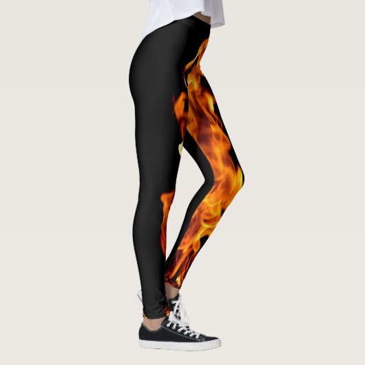 Leggings Flamme orange (Droite)