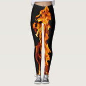 Leggings Flamme orange (Devant)