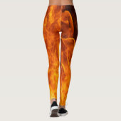 Leggings Flamme orange (Dos)