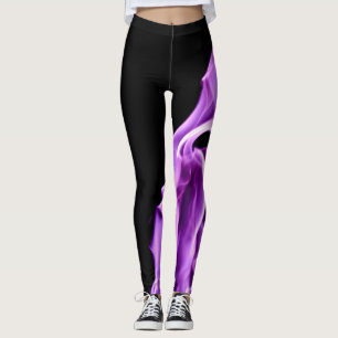 LEGGINGS FLAMME POURPRE
