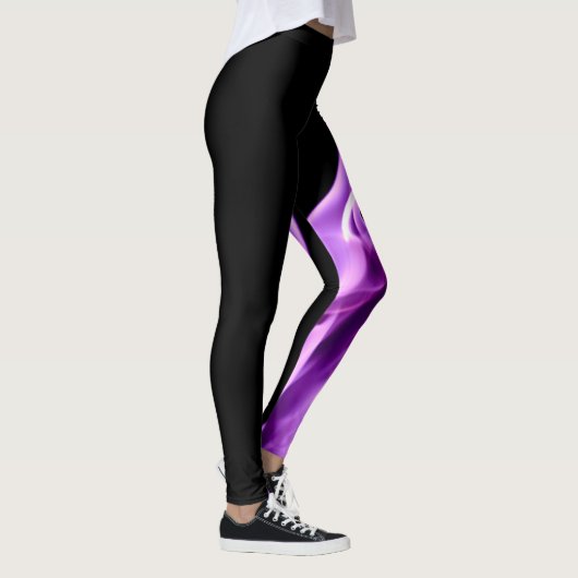 LEGGINGS FLAMME POURPRE (Droite)