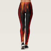 LEGGINGS FLAMMES DE DÉSIR (Dos)
