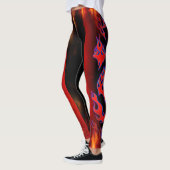 LEGGINGS FLAMMES DE DÉSIR (Gauche)