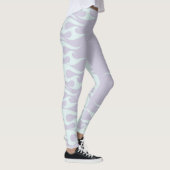 Leggings Flammes de menthe Pastel et de lavande (Droite)