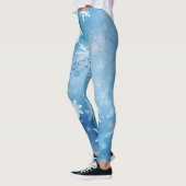 Leggings Flammes de neige gelées (Gauche)