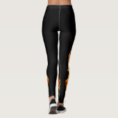 Leggings flammes - flamme - flammes - flammes - feu - Fire  (Dos)