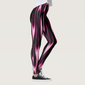 Leggings Flammes roses chaudes (Droite)