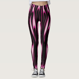 Leggings Flammes roses chaudes