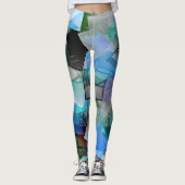 Leggings Flaques de ville..... (Devant)