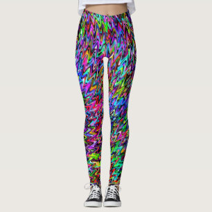 Leggings Flèche colorée couleur pivotante