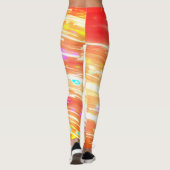 Leggings Flèche de lumière multicolore (Dos)