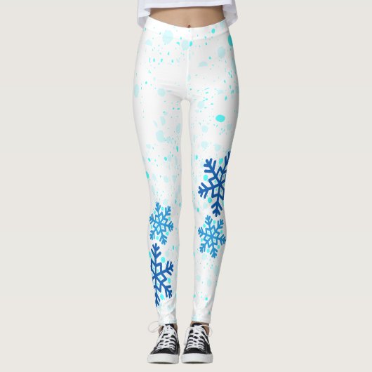 Leggings Flèche de neige (Devant)