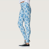 Leggings Flèche de neige bleue (Gauche)