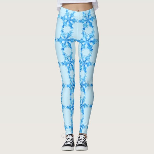 Leggings Flèche de neige Blue Winter (Devant)