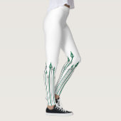Leggings Flèche | Graphique Flèches verticales (Droite)