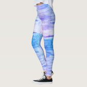 Leggings Flèches bleues et violettes (Gauche)