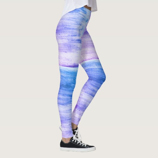 Leggings Flèches bleues et violettes (Droite)