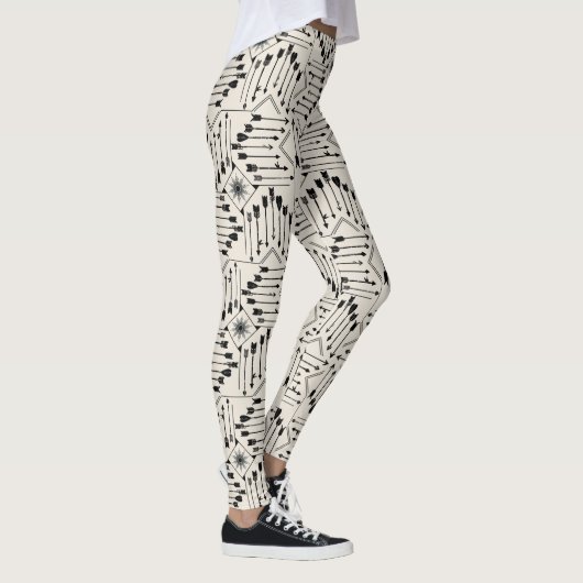 Leggings Flèches Boho et Sun V12 ID748 (Droite)
