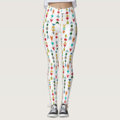 Leggings Flèches colorées (Devant)