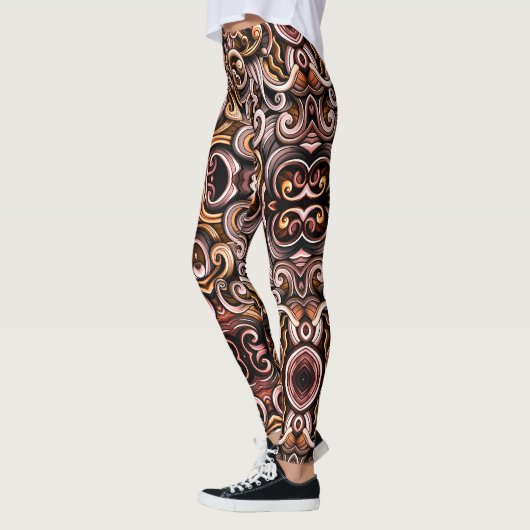 Leggings Flèches énergétiques rustiques (Gauche)