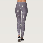 Leggings Flèches grises Scandi (Dos)