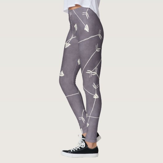 Leggings Flèches grises Scandi (Gauche)
