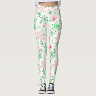 Leggings Flèches rouges et vertes