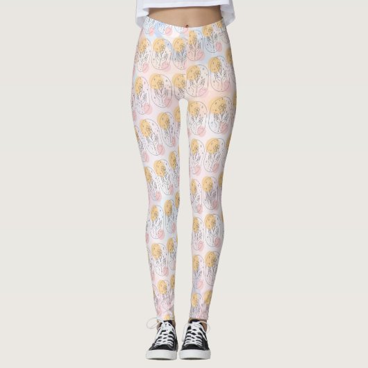 Leggings Fleur (Devant)