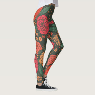 Leggings fleur