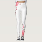 Leggings fleur5 (Devant)