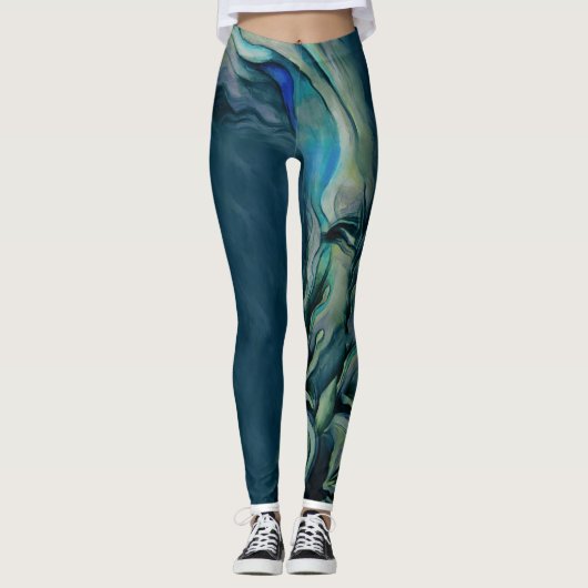 Leggings "Fleur" 7, guêtres (Devant)