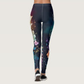 Leggings Fleur à épines (Dos)