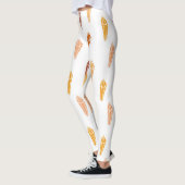 Leggings Fleur blanche (Gauche)