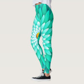 Leggings Fleur bleue (Gauche)