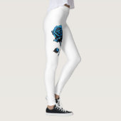 Leggings fleur bleue (Droite)