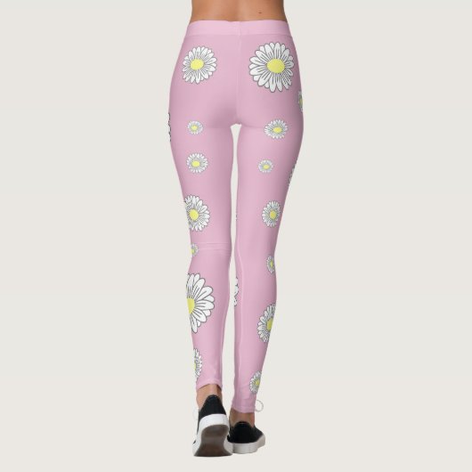 Leggings Fleur Botanique Faisy Rose (Dos)