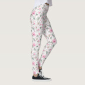 Leggings Fleur botanique vintage (Droite)
