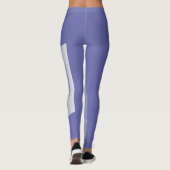 Leggings Fleur carré violette (Dos)