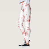 Leggings Fleur cerise 2 (Gauche)