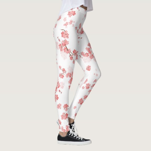 Leggings Fleur cerise 2 (Droite)