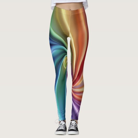 Leggings Fleur Chromaspirale (Devant)